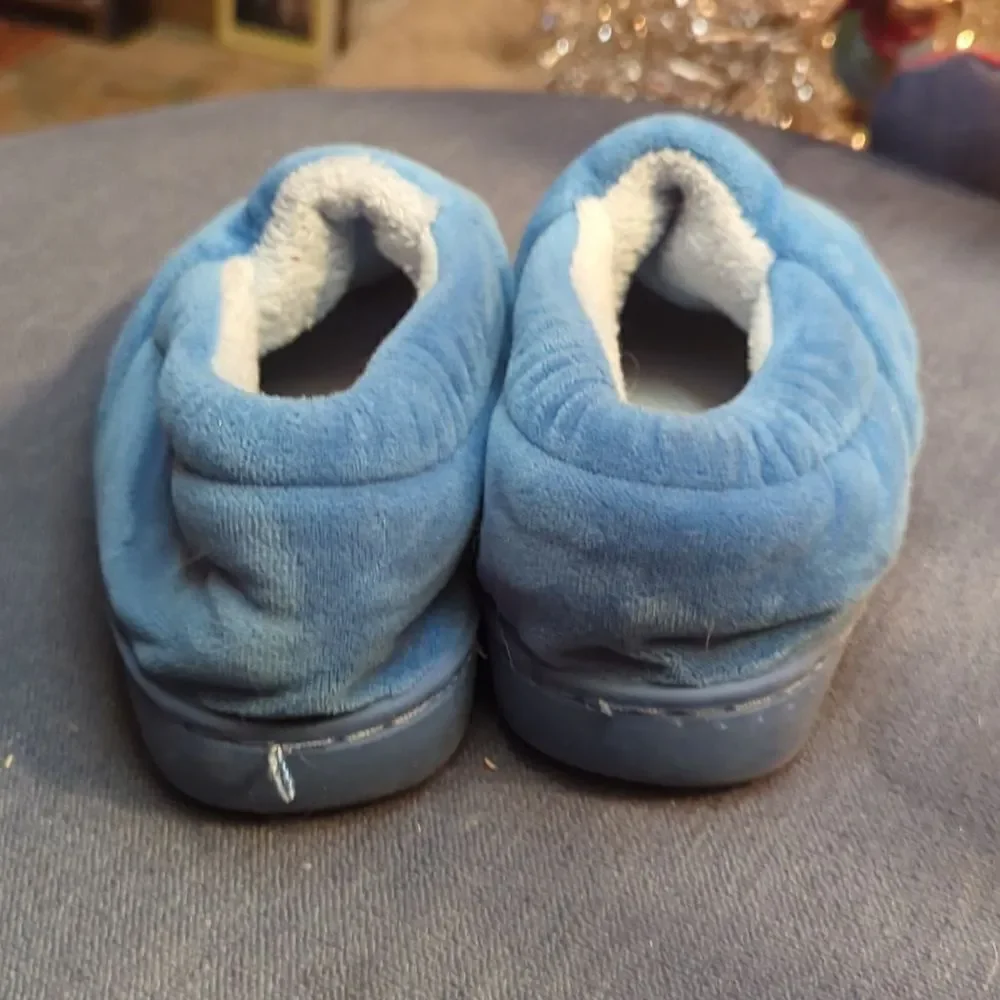 JACKSHIBO Toddler Slippers for Girls Boys Soft Plush Inner Slip-on House Slipper